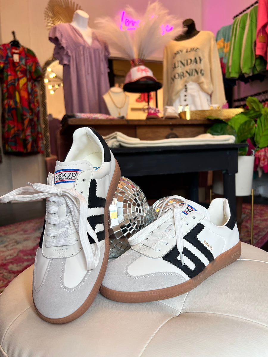 BACK 70 Cloud Sneakers Black – Love Rose Boutique