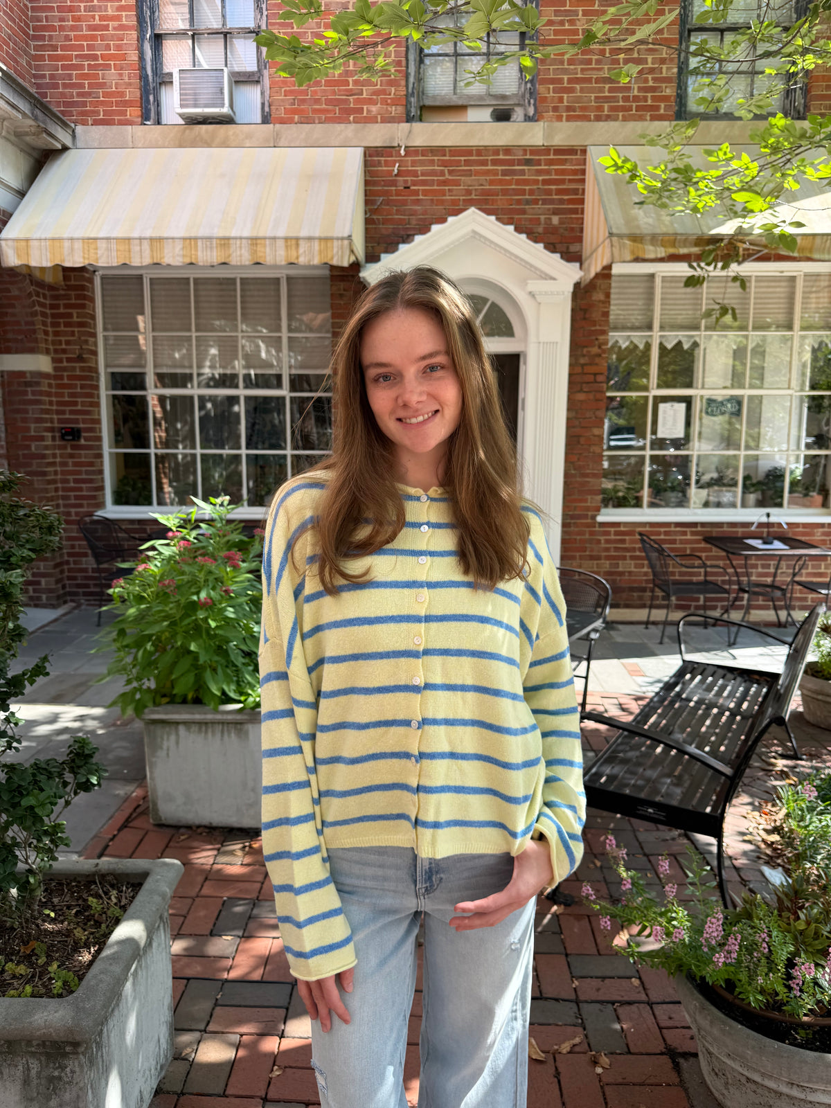 Claire Stripe Sweater
