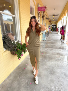 Hallie Ruched Dress