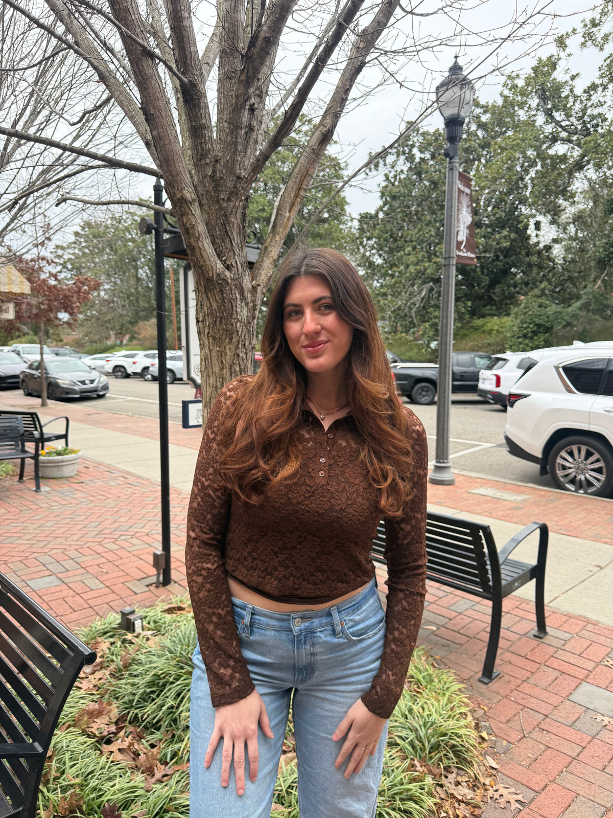 Raegan Lace Top