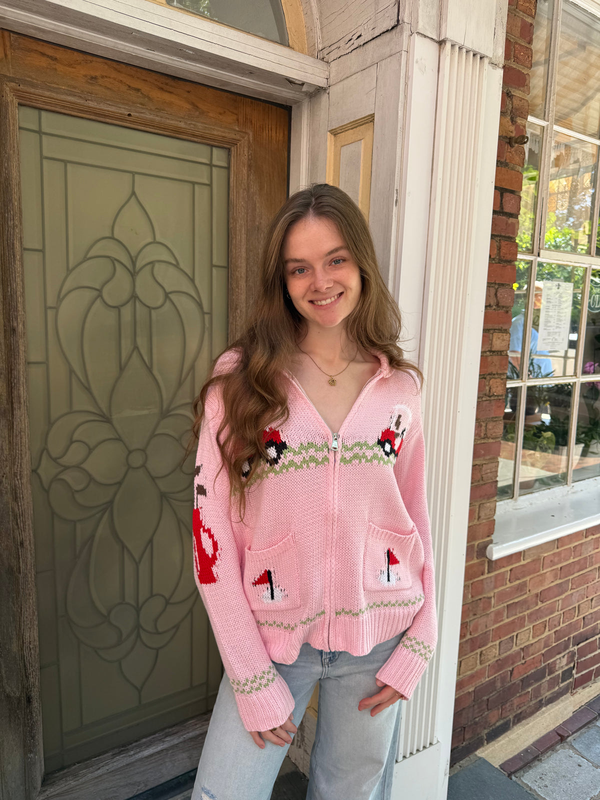 Hole In One Sweater