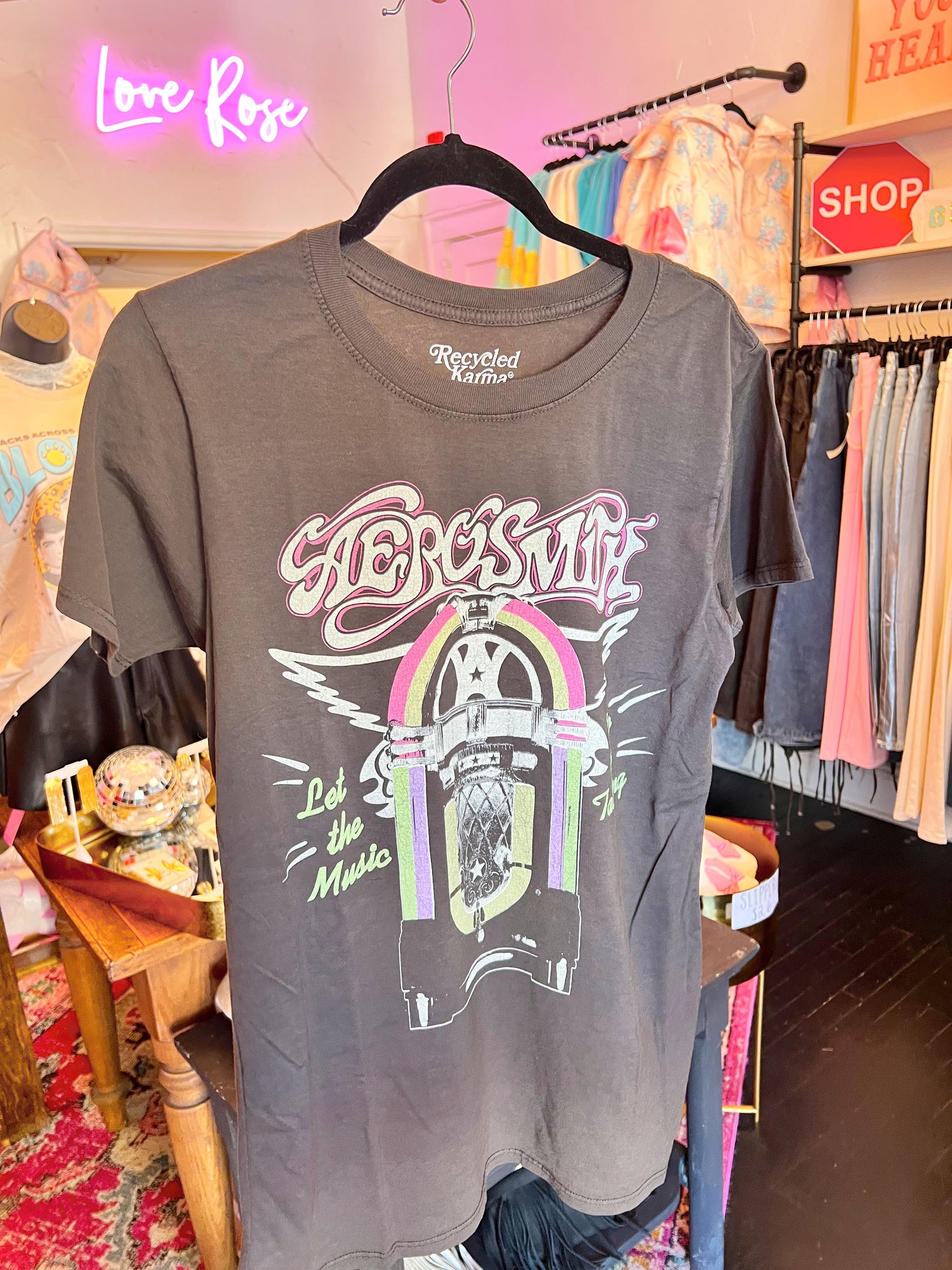 Recycled Karma- Aerosmith Tee