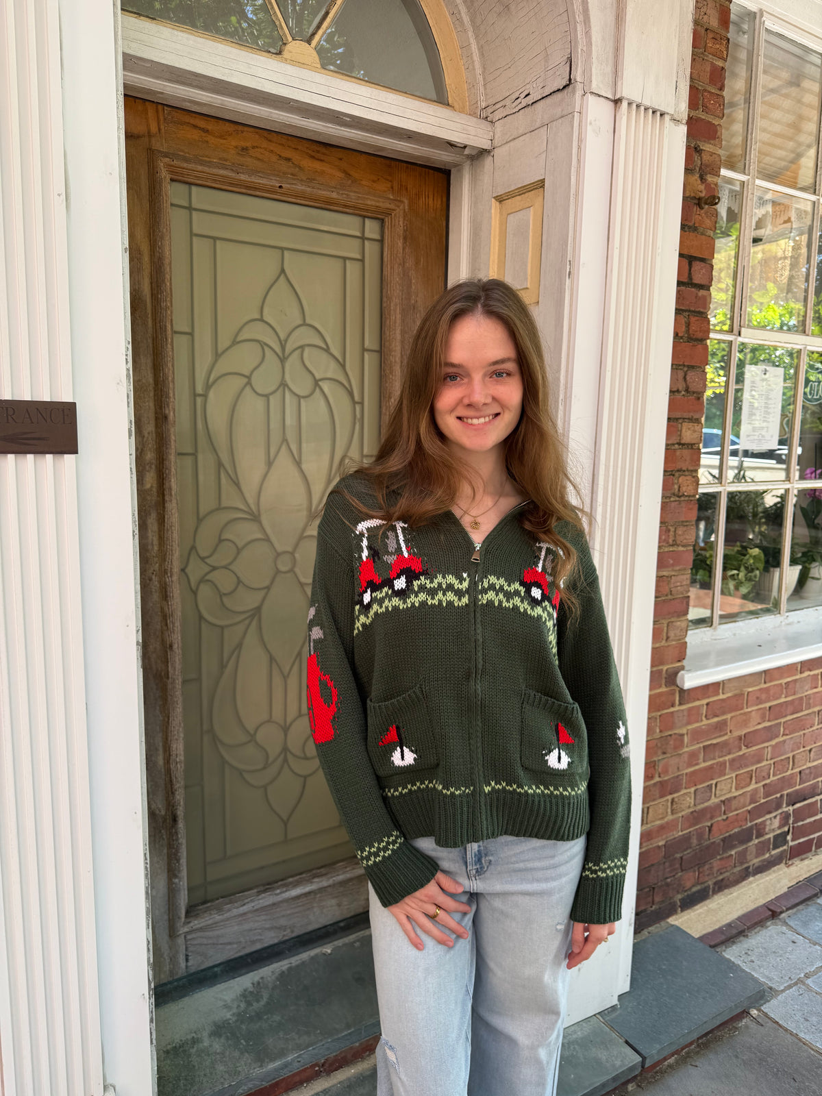 Hole In One Sweater