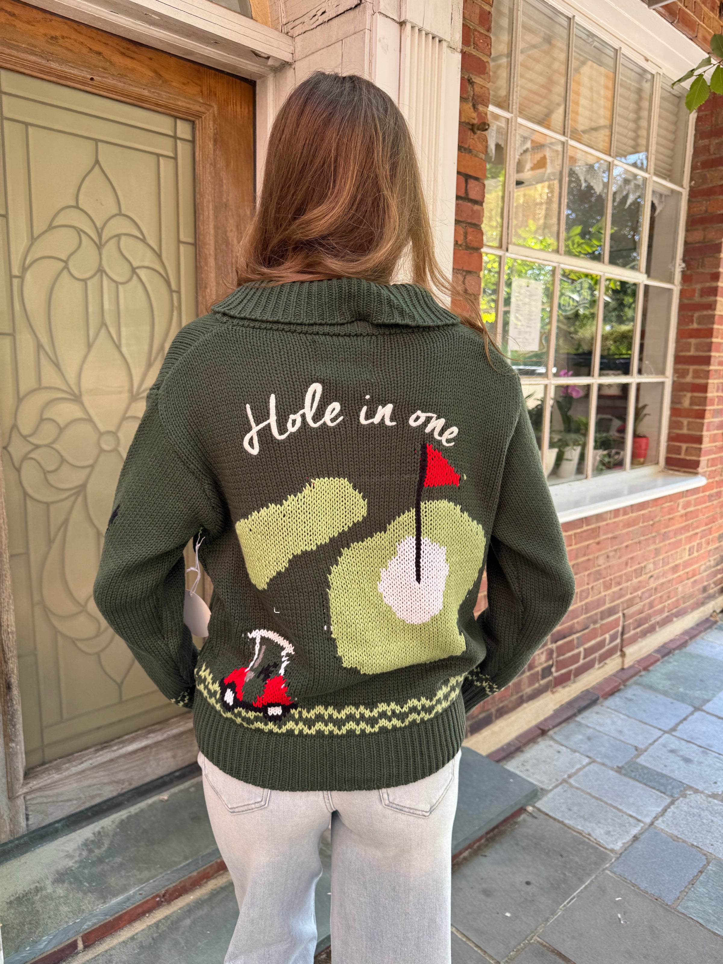 Hole In One Sweater
