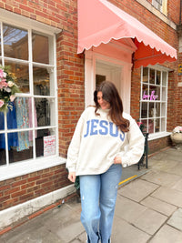 Jesus & God Is Good Sweatshirt