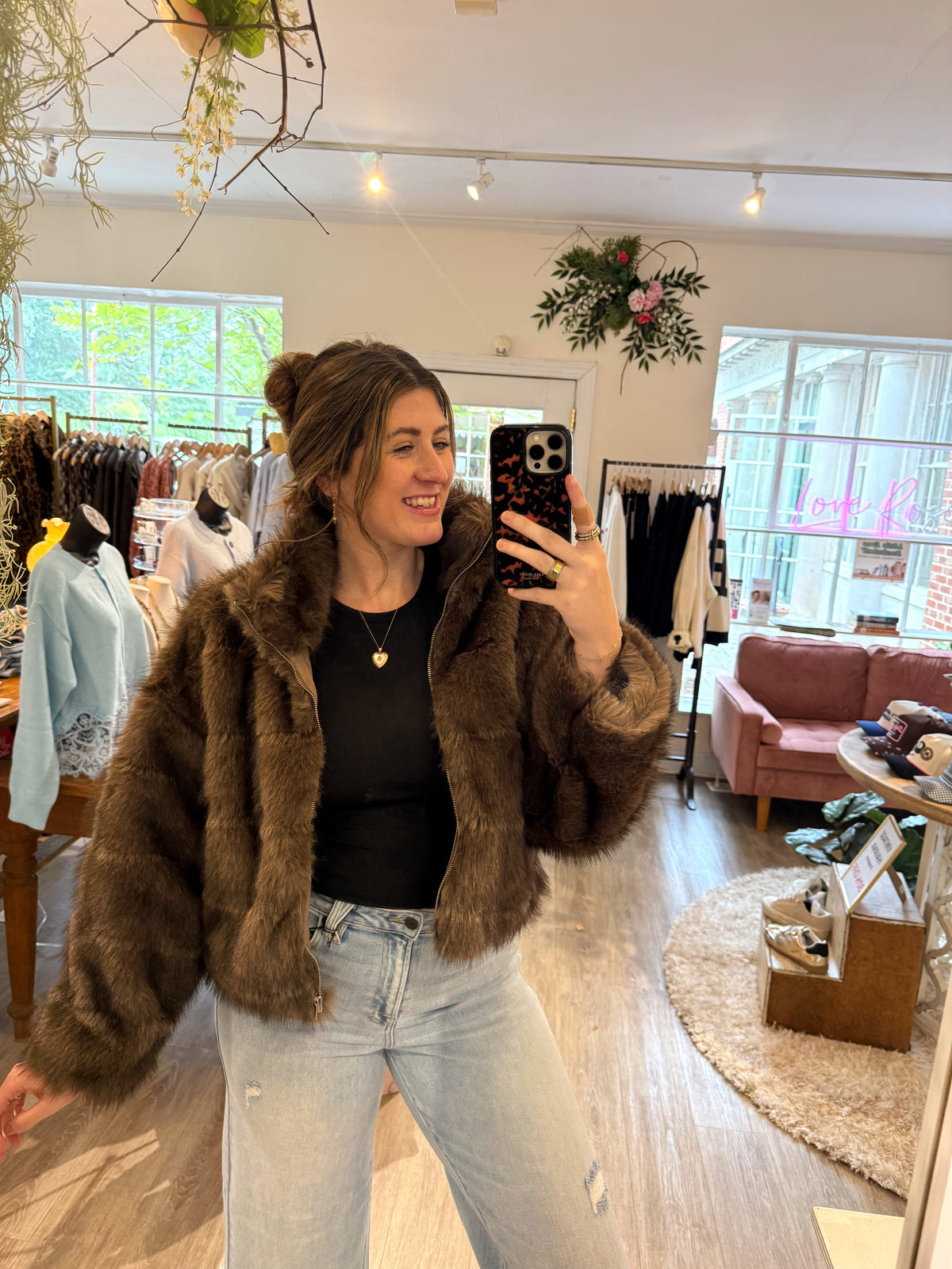 Marley Faux Fur Coat