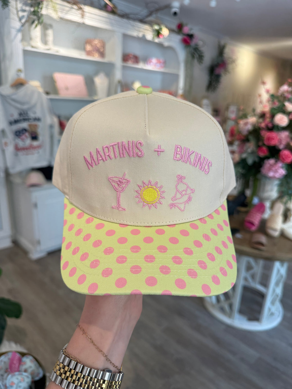 Martinis & Bikinis Trucker Hat