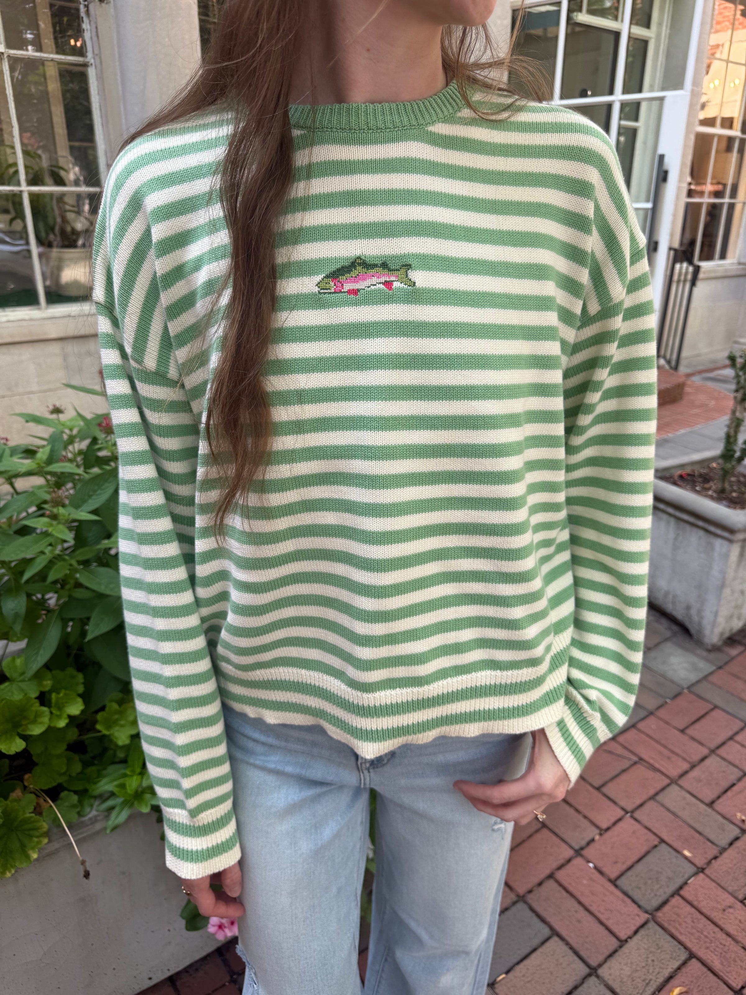 Fish Stripe Sweater
