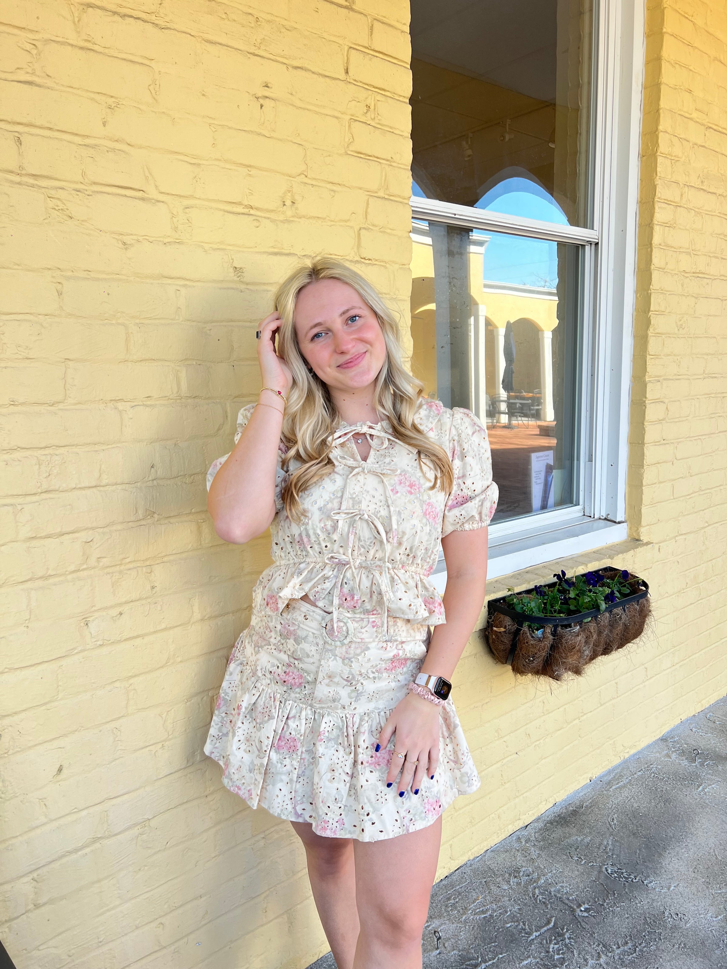Blooming Skirt Set