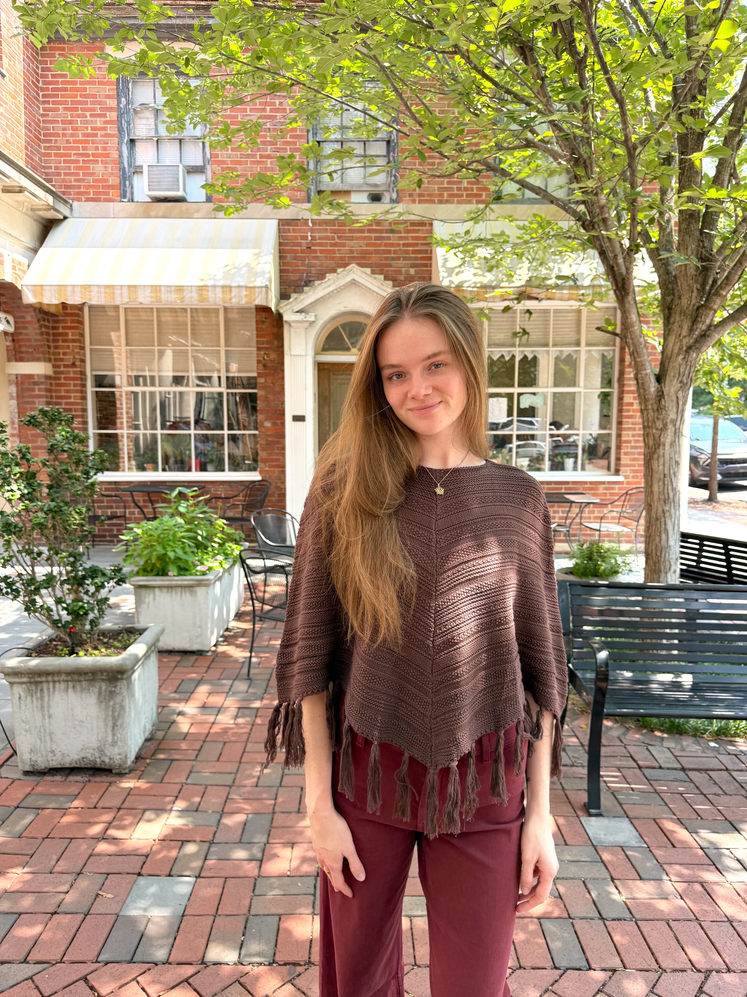 Tassel Poncho