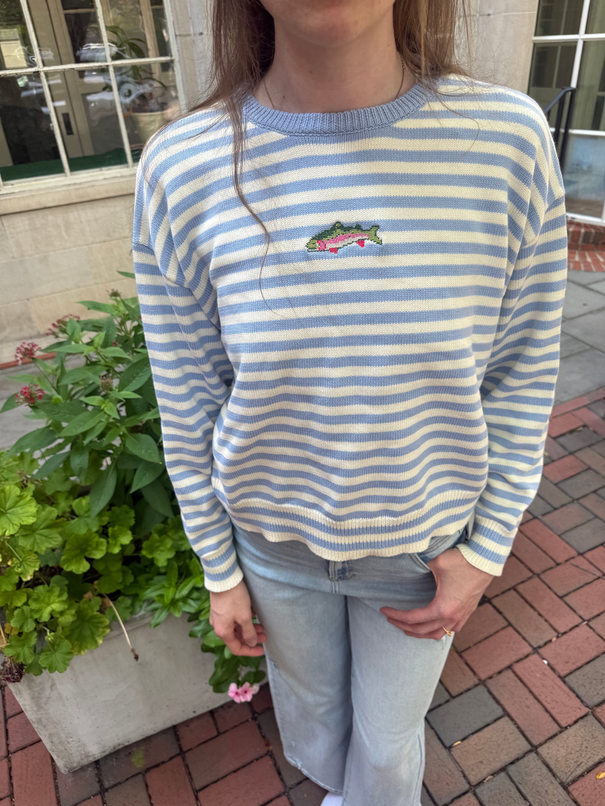 Fish Stripe Sweater