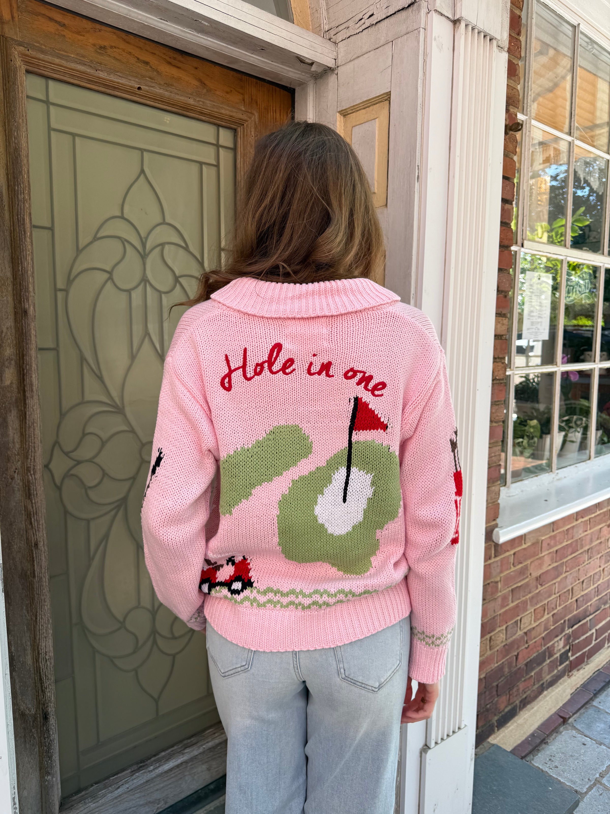Hole In One Sweater