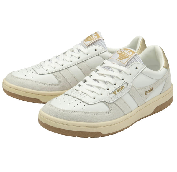 Gola Sneaker- Hawk White/Gold