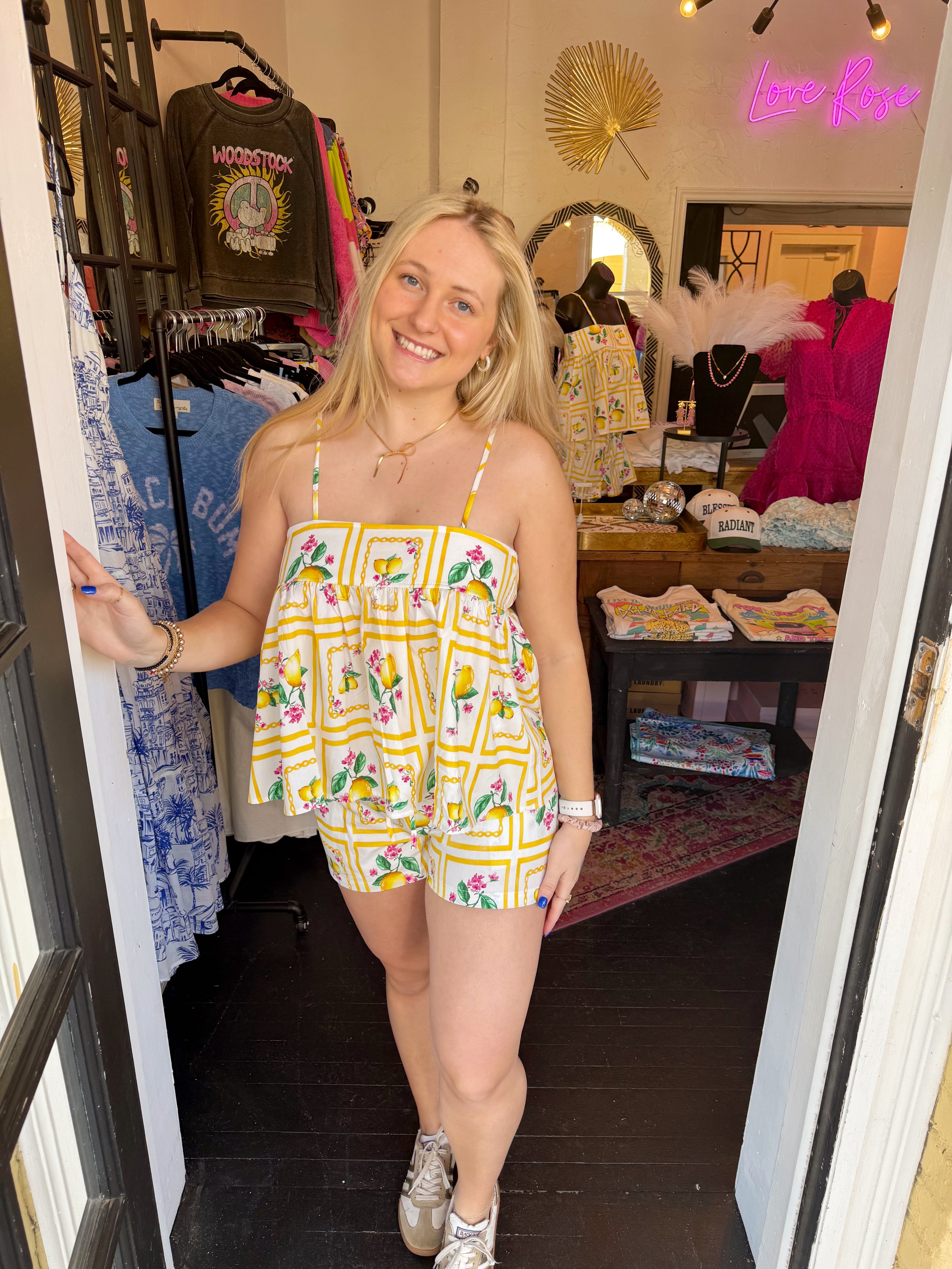 Lemon Short Set