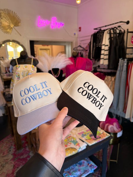 Cool It Cowboy Trucker Hat