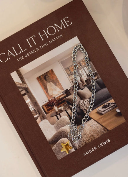 Two Toned Star Necklace