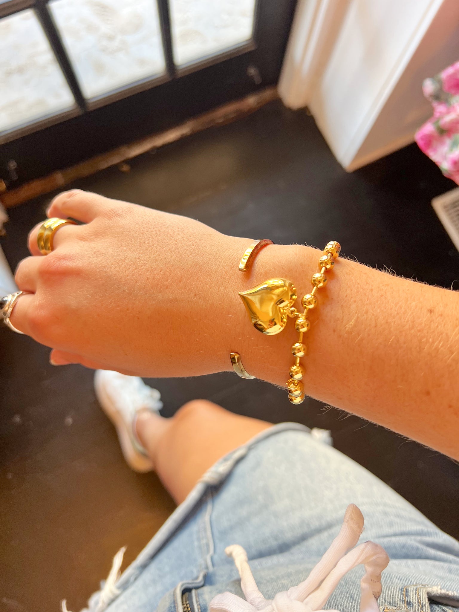 Gemelli | Big Heart Bracelet