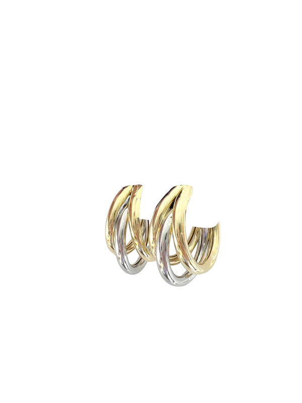 Gemelli | Bubble Hoop Earrings