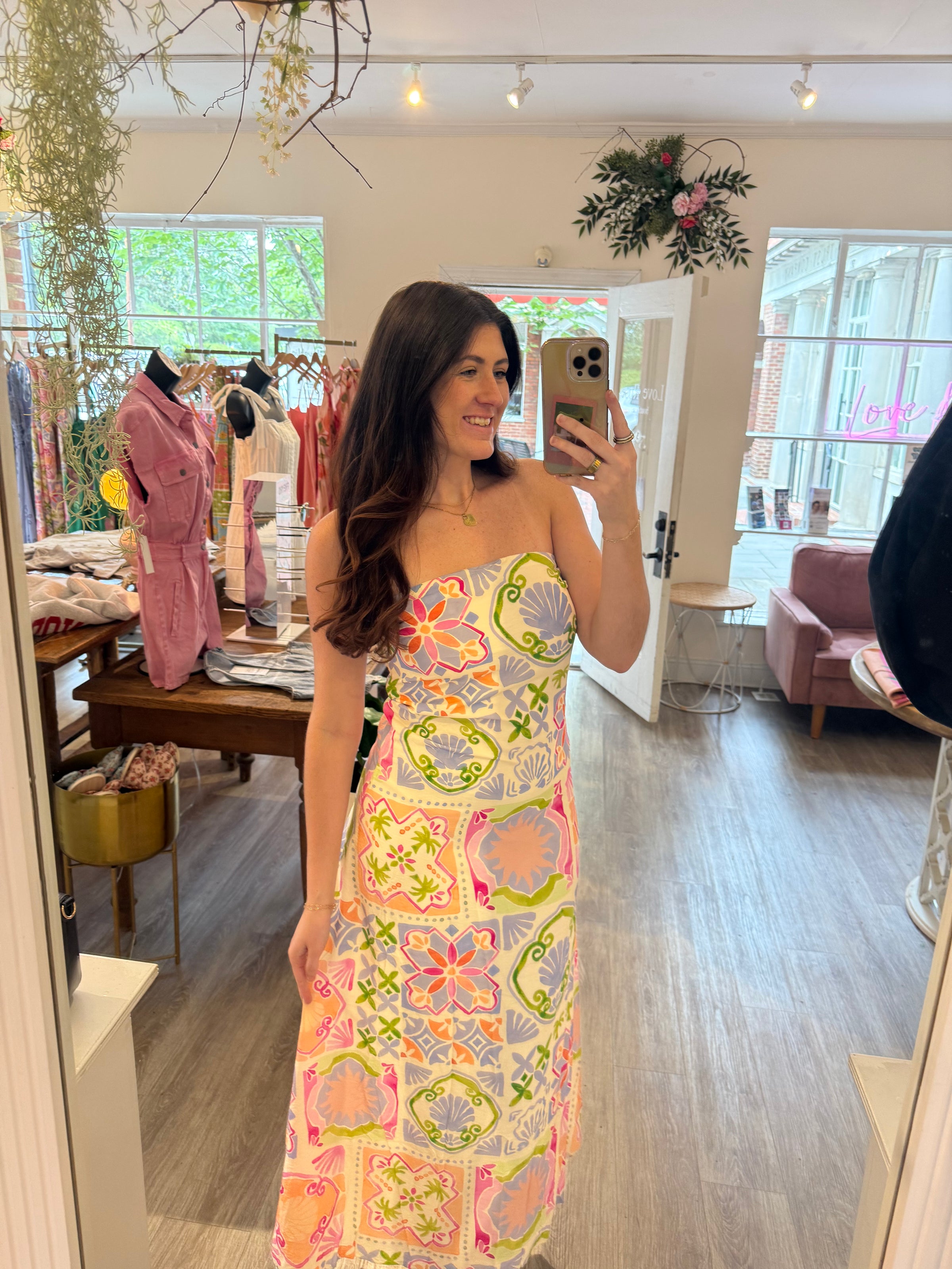 Lyla Strapless Dress