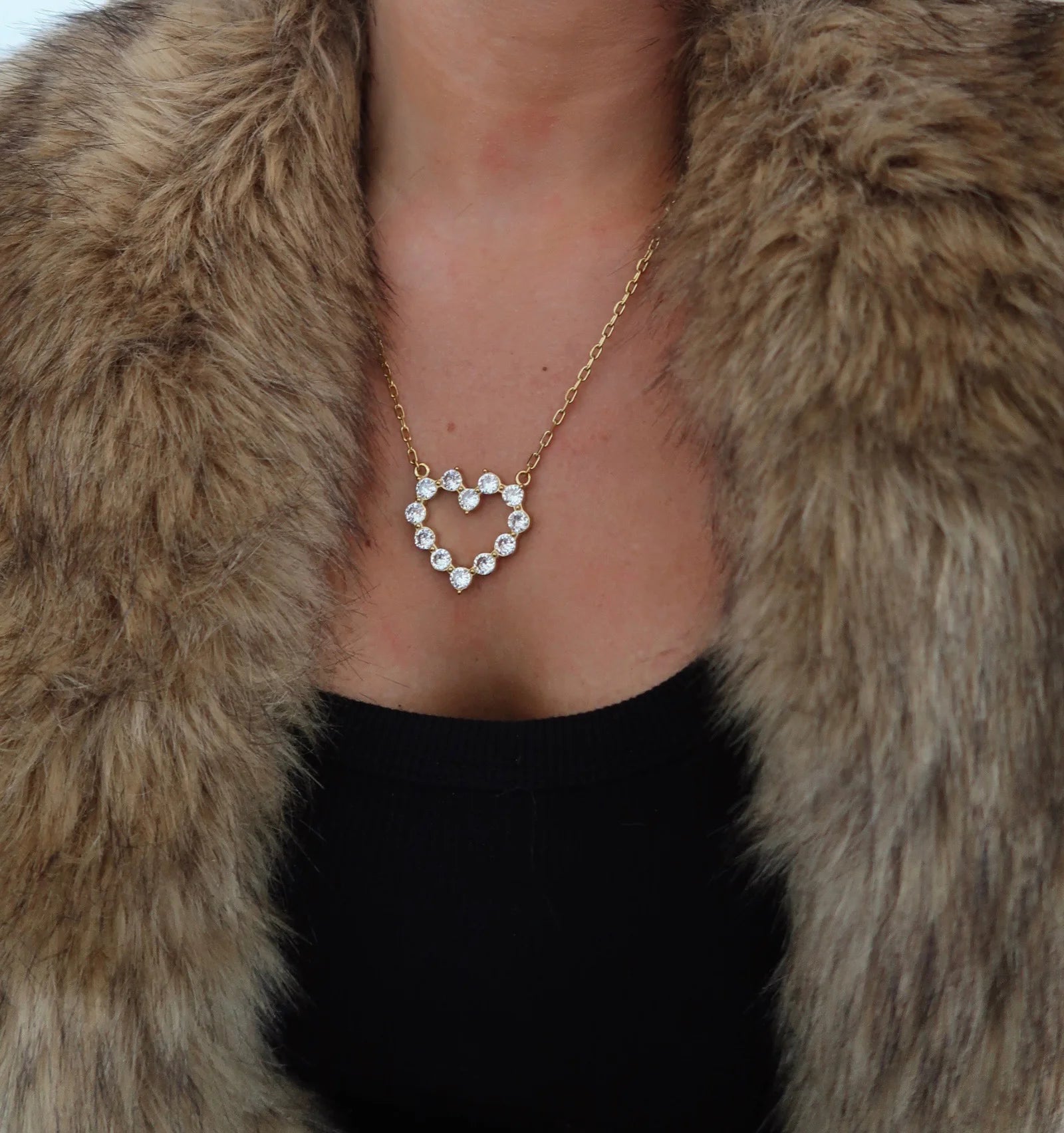 Diamond Heart Necklace