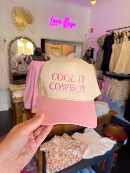 Cool It Cowboy Trucker Hat