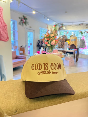 God Is Good All The Time Trucker Hat