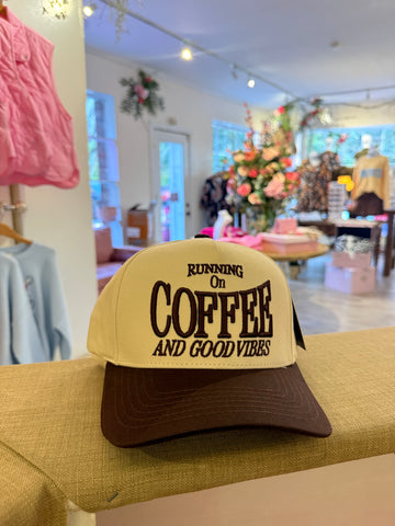 Running On Coffee Trucker Hat