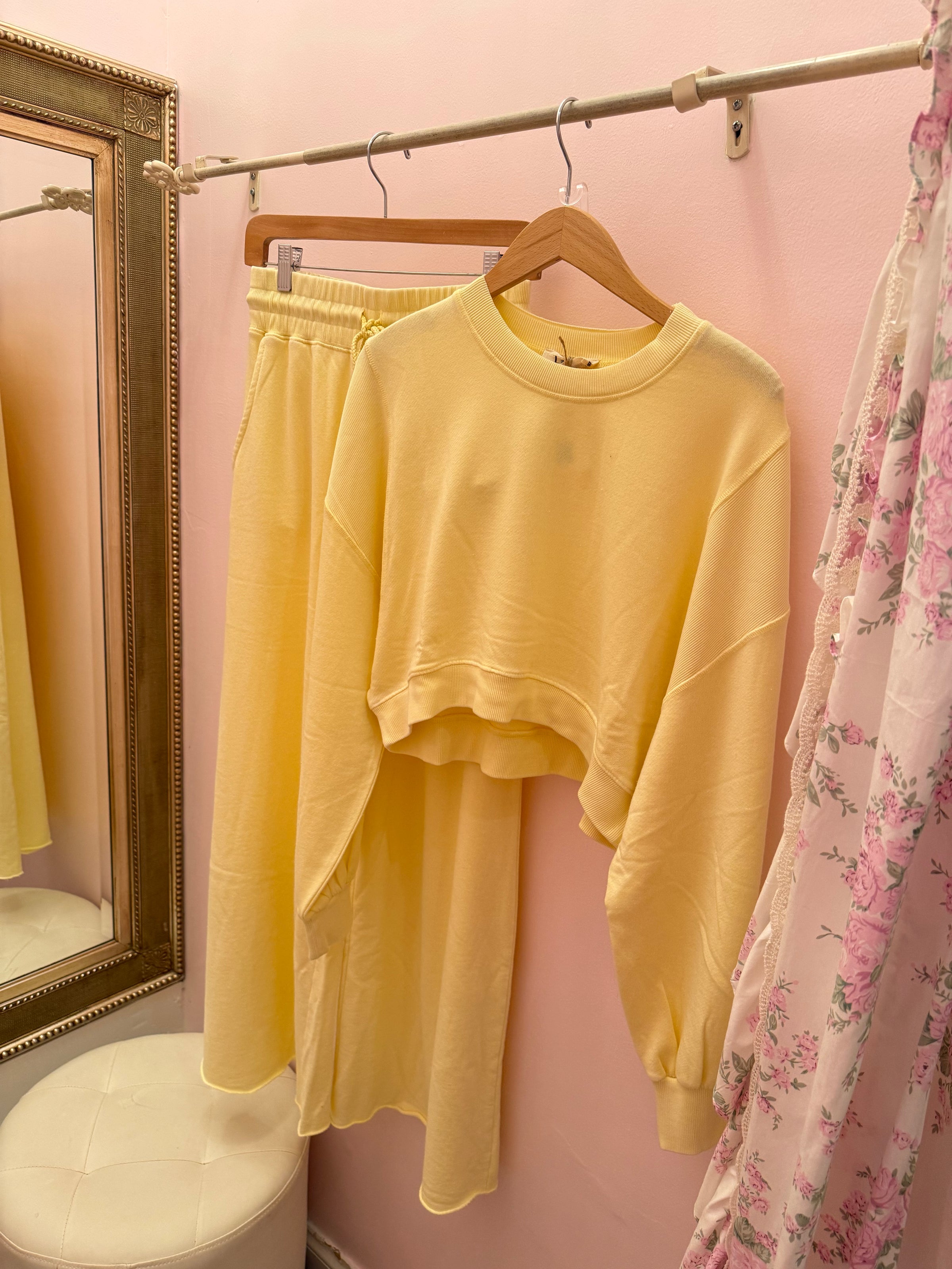 Lemon Sweat Set