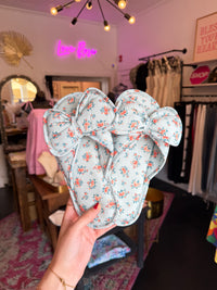 Floral Slippers
