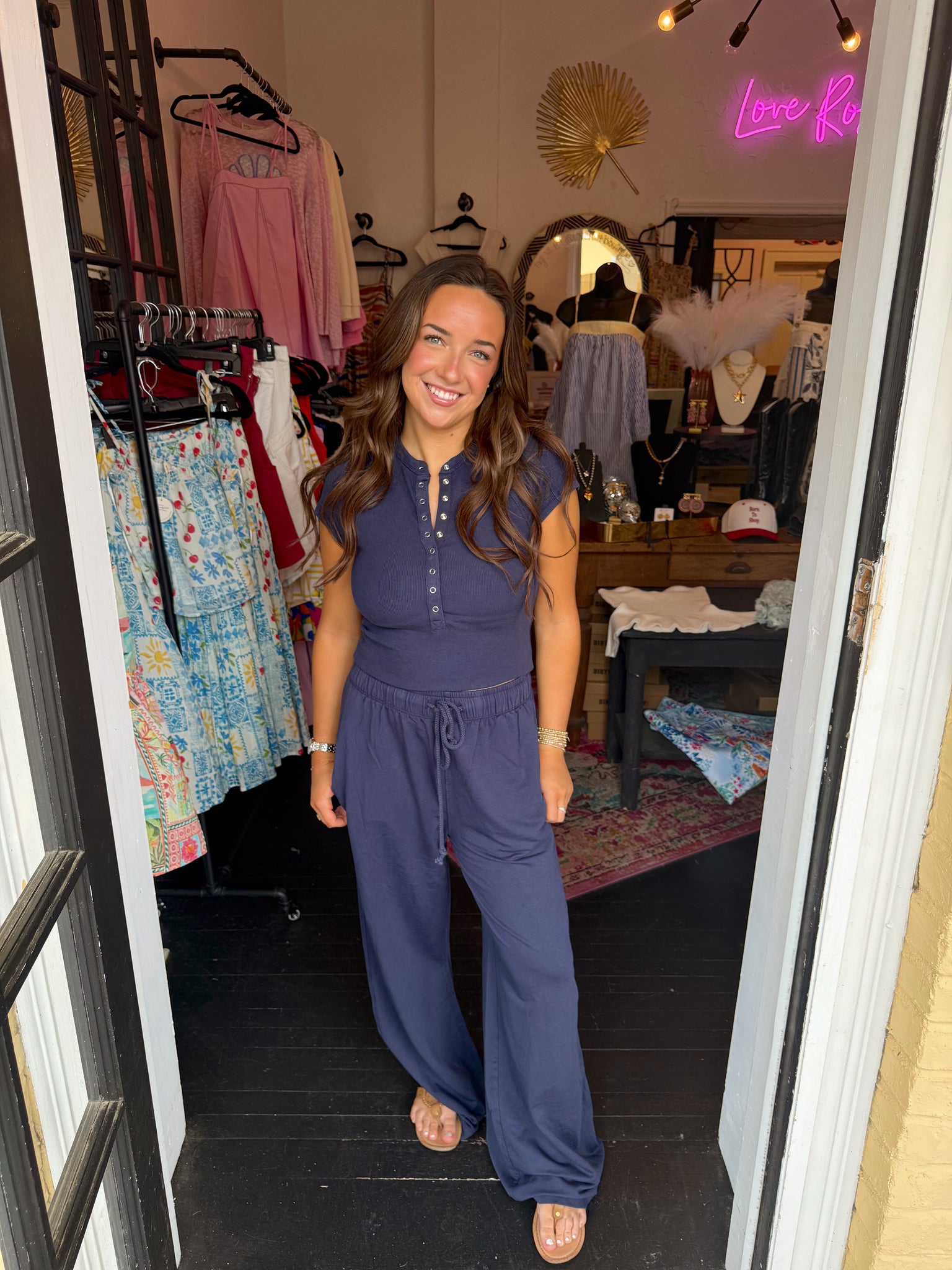 Navy Lounge Set