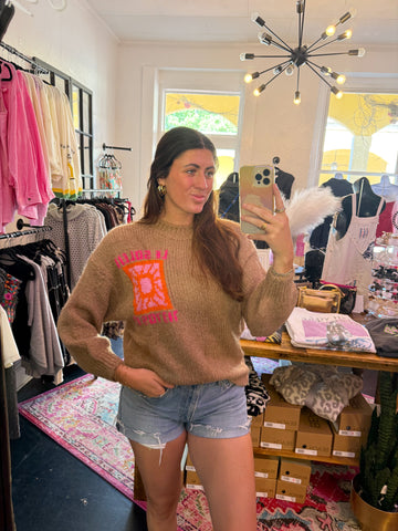 Le Soleil Sweater- Vintage Havana